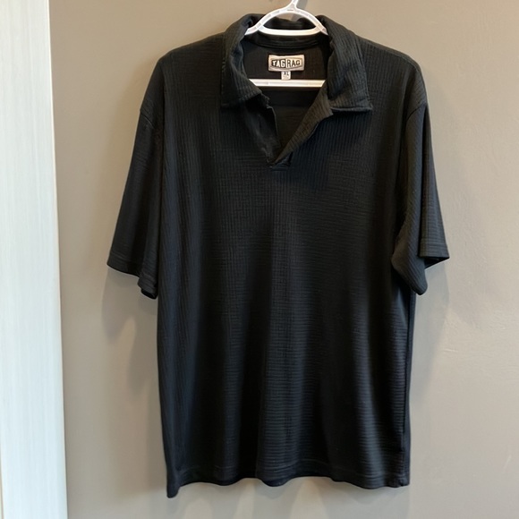Vintage 90s TagRag Men’s Black Lightweight Polo Size XL - Picture 13 of 13
